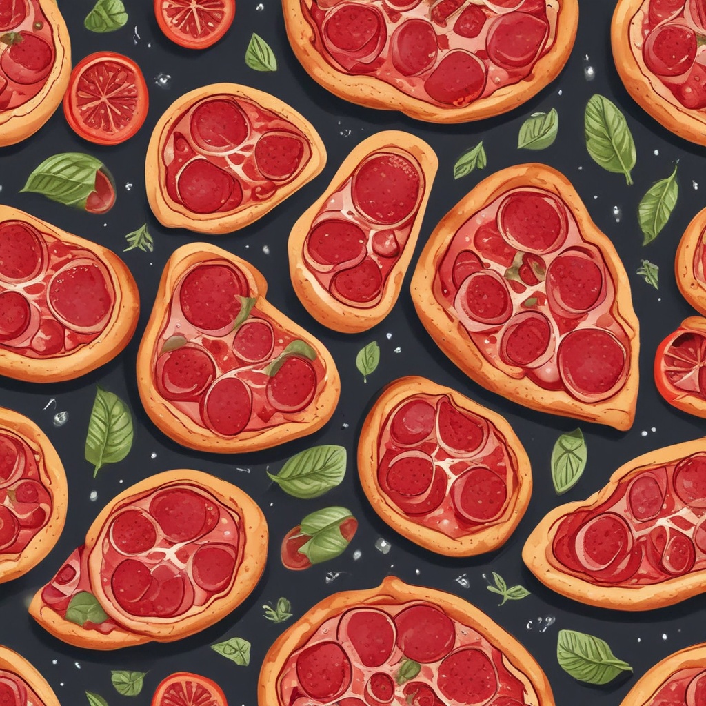 Delicious pepperoni pizza